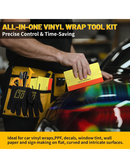 Película de Vinilo de Fibra de Carbono Holográfica TECKWRAP 30cm x 3m Película de Vinilo de Fibra de Carbono Holográfica TECKWRAP 30cm x 3m