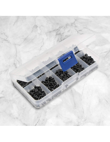 Kit de Tornillos M2 M2.5 M3 650 Pcs CO-RODE para Laptop