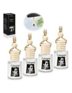 Ambientadores Colgantes Rewgey - Paquete de 4, Aceites Esenciales