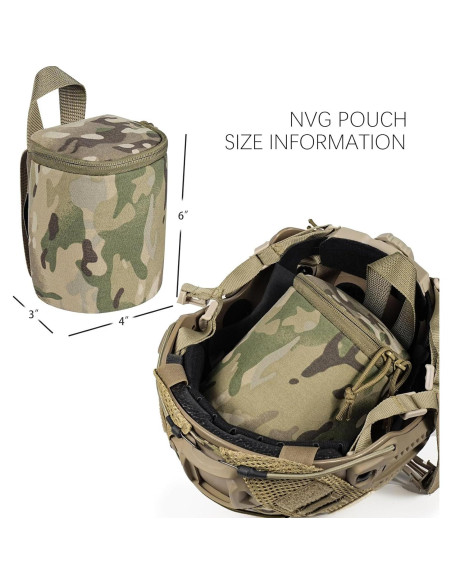 Funda Táctica NVG Lonloke Neg018 Acolchada 10x7.6 cm Funda Táctica NVG Lonloke Neg018 Acolchada 10x7.6 cm