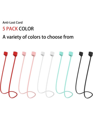 Correas Magnéticas Antipérdida LUARXSIN para AirPods - 5 Colores