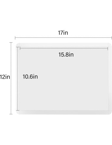 Tablas de Cortar Desechables ZVP 60 Unidades 43.2x30.5cm Blancas
