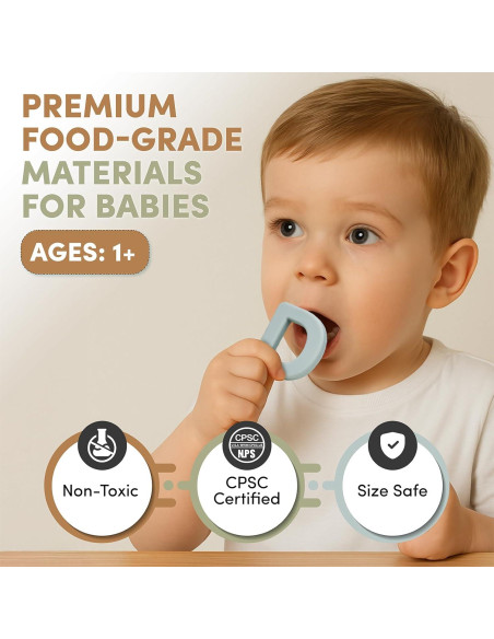 Letras Magnéticas de Silicona JoyCat 26 Piezas para Niños Letras Magnéticas de Silicona JoyCat 26 Piezas para Niños