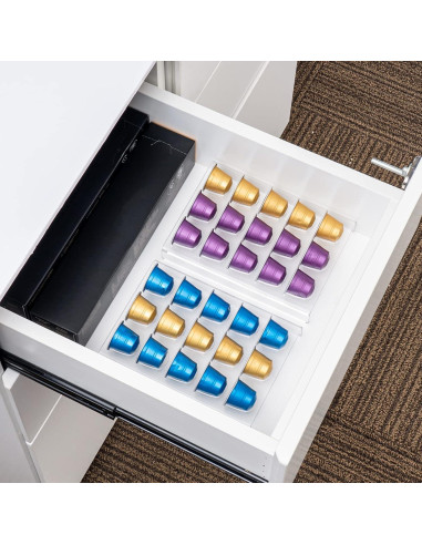 Soporte Organizador de Cápsulas de Café Sumerflos 2 Pack - 30 Cápsulas