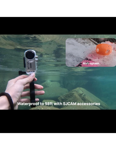 Cámara de Acción SJCAM C110 Plus 4K, Estabilización y Accesorios Cámara de Acción SJCAM C110 Plus 4K, Estabilización y Accesorios