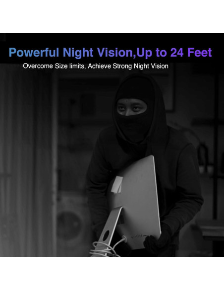 Cámara Oculta WiFi 2K High Infinity con Visión Nocturna Cámara Oculta WiFi 2K High Infinity con Visión Nocturna
