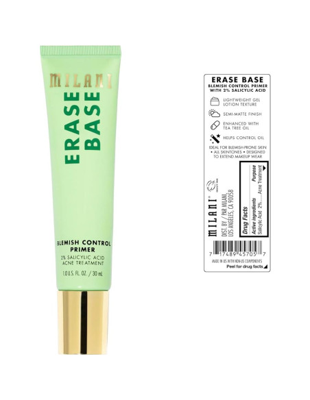 Prebase de Maquillaje Milani Blemish Control 29.57 ml Prebase de Maquillaje Milani Blemish Control 29.57 ml