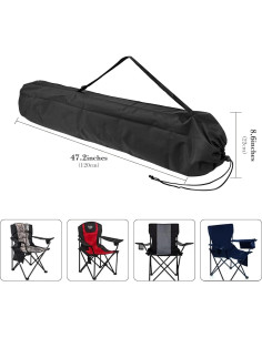 Bolsa de Reemplazo Grande ReignSword para Silla Plegable 120 cm 2