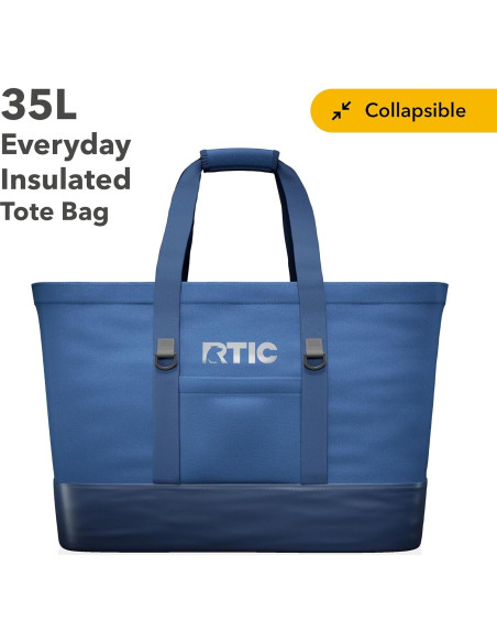 Bolsa Térmica Reutilizable RTIC Everyday 35L Marino Bolsa Térmica Reutilizable RTIC Everyday 35L Marino