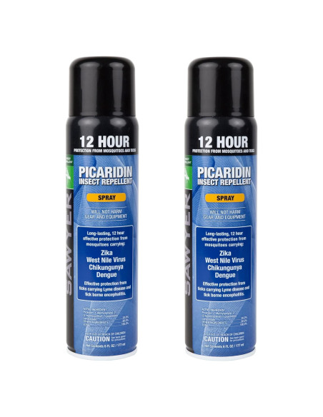 Repelente de Insectos Sawyer Picaridina 20% Spray 177 ml x2 Repelente de Insectos Sawyer Picaridina 20% Spray 177 ml x2