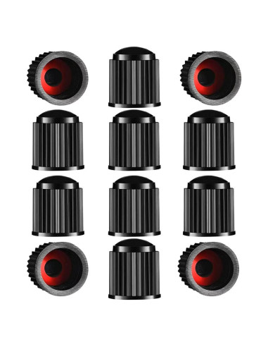 Tapones de Válvula de Neumático Genérico 12 Piezas 10mm