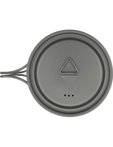 Olla de Titanio Kuvik 750ml - Ultraligera para Camping