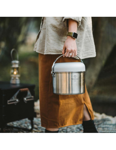 Juego de Utensilios de Cocina Camping Thous Winds 2L 3.8L