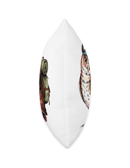 Almohada de lanzamiento de búho 16x16 - Merch Template Almohada de lanzamiento de búho 16x16 - Merch Template