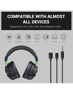 Auriculares Gaming EKSA StarEngine Pro 7.1 USB - Over Ear 2