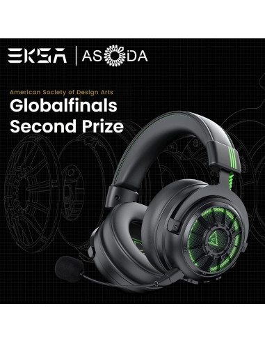 Auriculares Gaming EKSA StarEngine Pro 7.1 USB - Over Ear