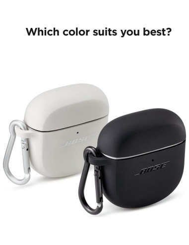 Funda de Silicona Bose para QuietComfort Earbuds II - Negro