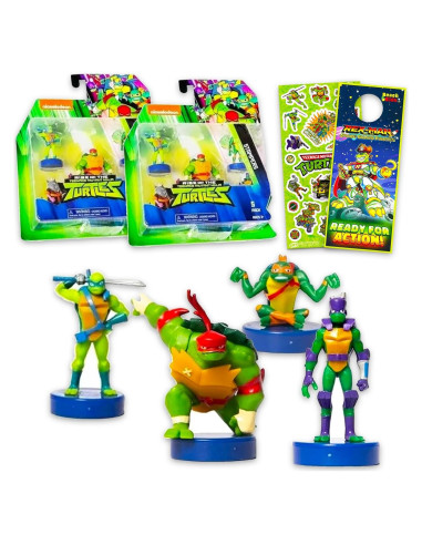 Sellos TMNT Tortugas Ninja - Paquete de 10 Sellos para Niños