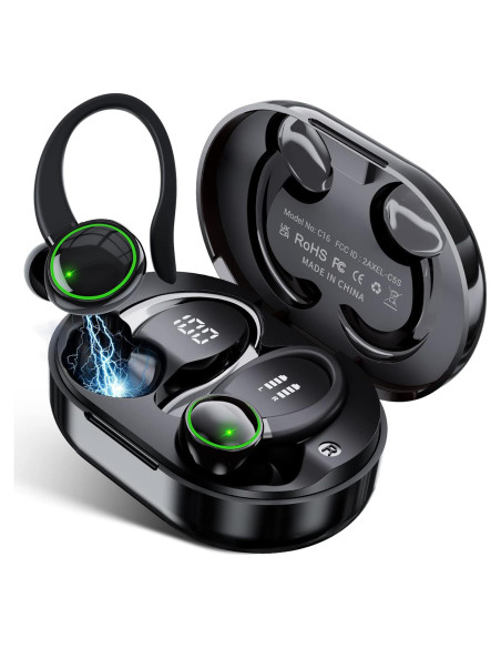 Auriculares Bluetooth 5.3 C16 Shenzhen para Deporte IP7 40H Auriculares Bluetooth 5.3 C16 Shenzhen para Deporte IP7 40H