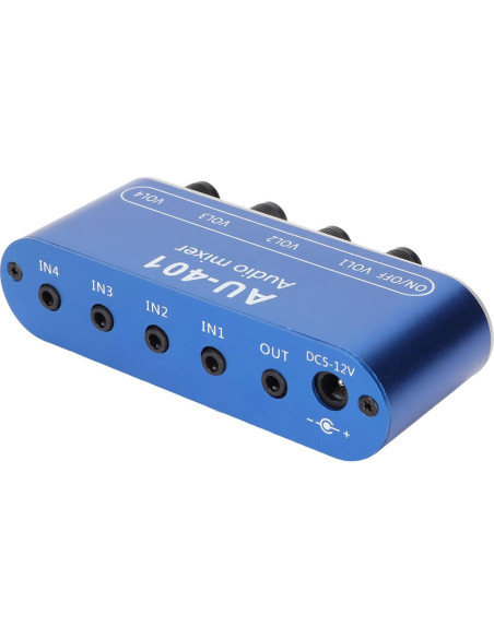 Mini Mezclador Estéreo 4 en 1 CFTGIWdyfz0oe4in Ajuste de Volumen Mini Mezclador Estéreo 4 en 1 CFTGIWdyfz0oe4in Ajuste de Volumen