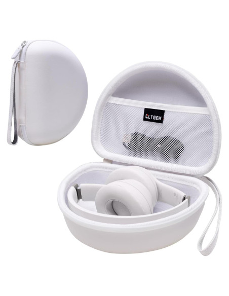 Funda LTGEM para Auriculares Beats Solo 4/Studio Pro/3 - Blanco Funda LTGEM para Auriculares Beats Solo 4/Studio Pro/3 - Blanco