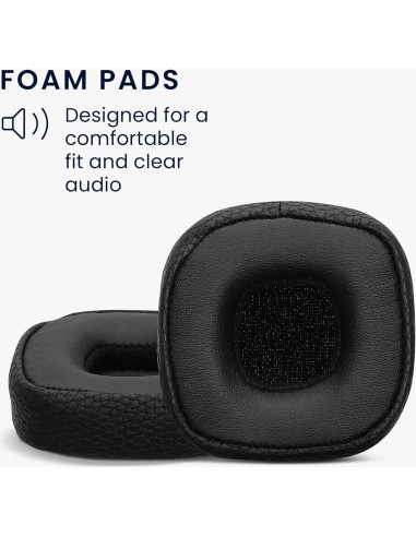 Almohadillas de Reemplazo KW-Mobile para Auriculares Marshall Major III - Negro