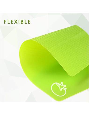 Tablas de Cortar Flexibles Fotouzy 4 Piezas Antideslizantes