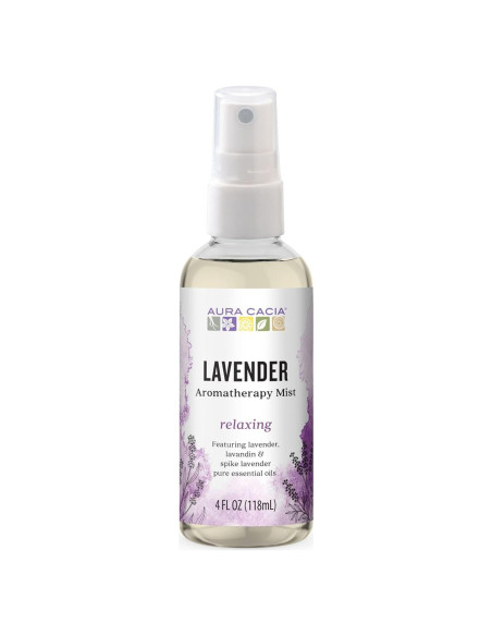 Bruma de Aromaterapia Relajante Aura Cacia 113 ml Lavanda Bruma de Aromaterapia Relajante Aura Cacia 113 ml Lavanda