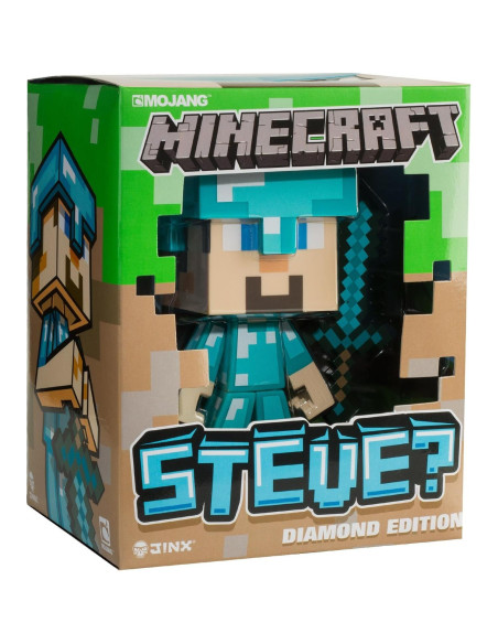 Figura de Vinilo Steve Diamante Minecraft 15.24 cm Figura de Vinilo Steve Diamante Minecraft 15.24 cm