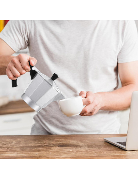 Cafetera Eléctrica Moka Lemosae 6 Tazas 300ml Aluminio Cafetera Eléctrica Moka Lemosae 6 Tazas 300ml Aluminio