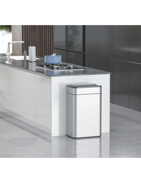 Cubo de Basura Automático ELPHECO 60L con Sensor de Movimiento Cubo de Basura Automático ELPHECO 60L con Sensor de Movimiento