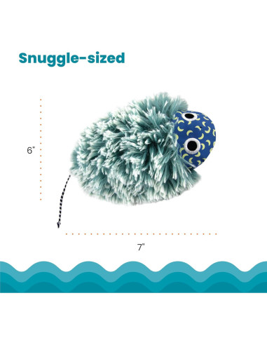 Juguete de felpa para gatos Catstages Cuddle Nocturno Azul
