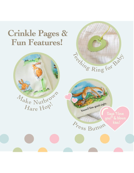 Libro Suave Adivina Cuánto Te Quiero Kids Preferred 17cm Libro Suave Adivina Cuánto Te Quiero Kids Preferred 17cm