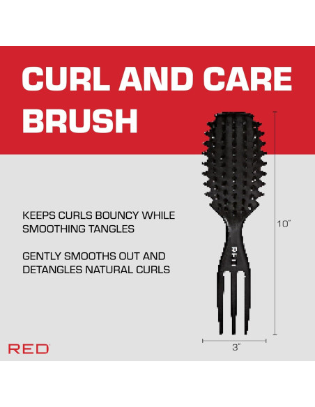 Cepillo Desenredante Curl & Care Ivy - Suave para Todo Cabello Cepillo Desenredante Curl & Care Ivy - Suave para Todo Cabello