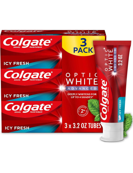 Cepillos de Dientes Colgate 360 Optic White - Paquete de 4 Cepillos de Dientes Colgate 360 Optic White - Paquete de 4