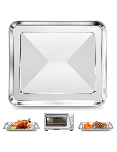Bandeja para Horno Tostador GCQ 30.5 cm Acero Grado Alimenticio