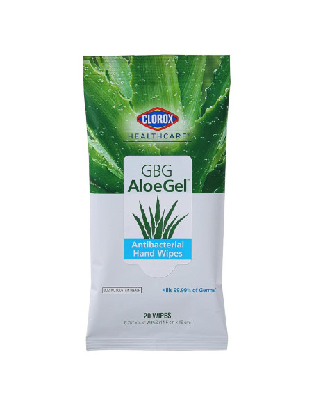 Toallitas Desinfectantes Clorox Healthcare 20 Unidades con Aloe Toallitas Desinfectantes Clorox Healthcare 20 Unidades con Aloe