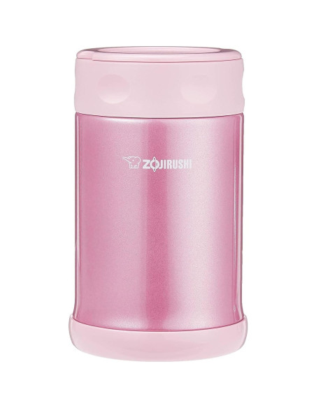 Tarro de Comida Aislado Zojirushi 482.8 ml Rosa Acero Inoxidable Tarro de Comida Aislado Zojirushi 482.8 ml Rosa Acero Inoxidable