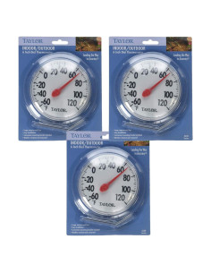 Termómetro de Dial Taylor Precision 5630 Paquete de 3