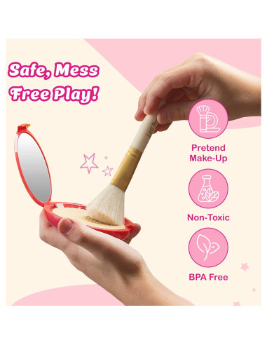 Set de Maquillaje de Juguete Litti Pritti 11 Piezas para Niñas