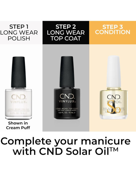 Esmalte de Uñas CND Vinylux 14.79 ml Blanco Brillo Gel Esmalte de Uñas CND Vinylux 14.79 ml Blanco Brillo Gel