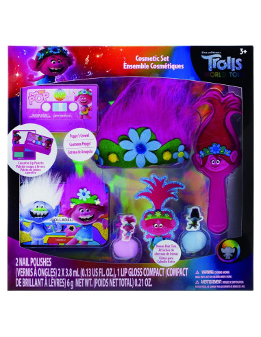 Conjunto Cosmético Townley Girl Trolls - Labios y Uñas