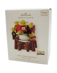 Adorno Conmemorativo Shrek Las Fiestas Hallmark 2008 2