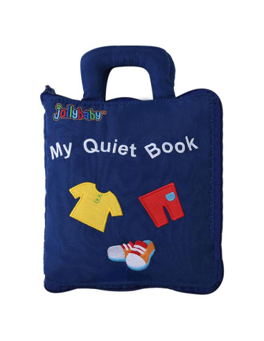 Libro Silencioso Suave Jollybaby para Bebés 18M-4A - Educativo
