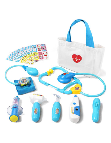 Kit de Doctor Liberry para Niños 18 Piezas Juguete Médico