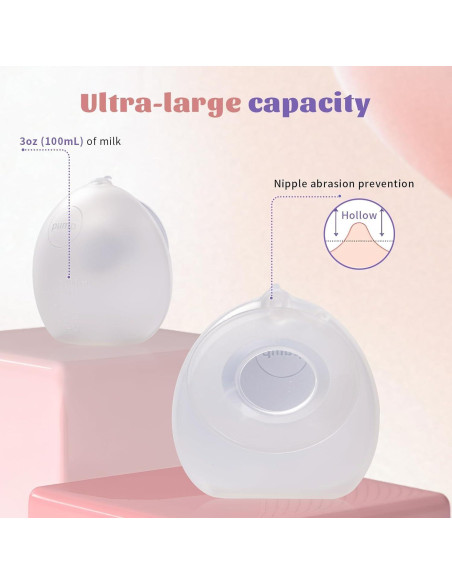 Colector de Leche Materna Silicona ZÜCÜBÉBÉ 100ml 2 Unidades Colector de Leche Materna Silicona ZÜCÜBÉBÉ 100ml 2 Unidades