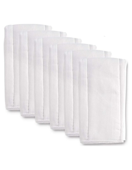 Paños de Tela de 6 Capas Fasoar 100% Algodón Absorbente Paños de Tela de 6 Capas Fasoar 100% Algodón Absorbente