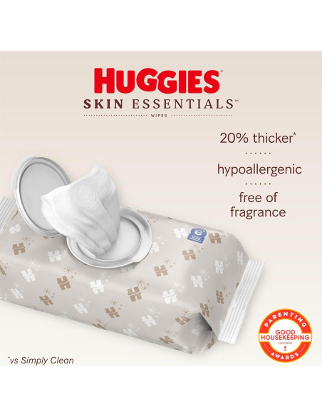 Toallitas Huggies Skin Essentials Bebés Hipoalergénicas 560 Unidades Toallitas Huggies Skin Essentials Bebés Hipoalergénicas 560 Unidades