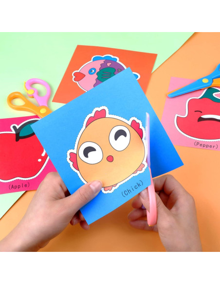 Tijeras de Seguridad para Niños PECULA - Set de 3 Colores Tijeras de Seguridad para Niños PECULA - Set de 3 Colores