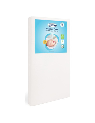 Colchón Graco Premium para Cuna y Niños - 132x71 cm, Impermeable